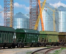 Південна залізниця в січні перевезла 830 тис. тонн зерна