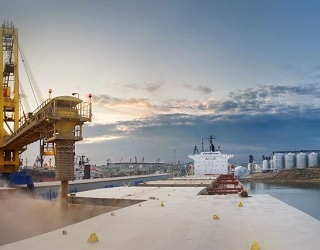 У порту «Ольвія» відкрили новий зерновий термінал