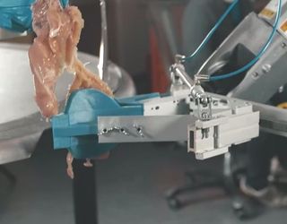 Робот відділяє куряче м’ясо від кісток вдесятеро швидше, ніж людина