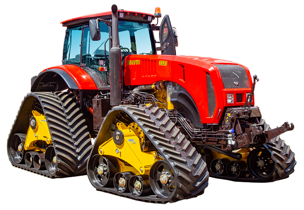Belarus випустив перший чотиригусеничний трактор