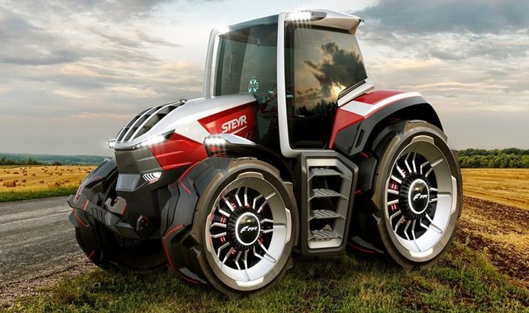 Steyr Konzept Tractor отримав нагороду за дизайн