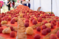 На «Малина Фесті» на Вінничині спекли найдовший малиновий пиріг України