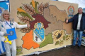 Новий рекорд: карту Дніпропетрівщини виконали з зерна