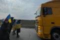 Активісти блокують російські та білоруські вантажівки на кордоні