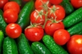 На Одещині вродили огірки і томати