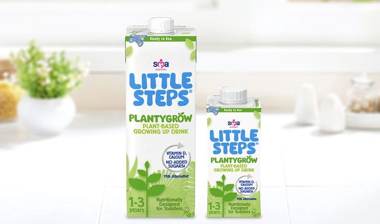 Харчовий гігант почав випускати рослинне молоко для дітей