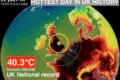 У Європі фіксують рекордно високі температури повітря