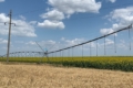 На Херсонщині підвищують урожайність завдяки сучасним зрошувальним машинам