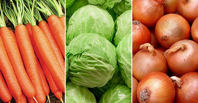 Імпорт моркви торік зріс удесятеро, цибулі – уп’ятеро, капусти – втроє