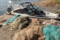 На Кременчуцькому водосховищі вилучили 12 браконьєрських сіток