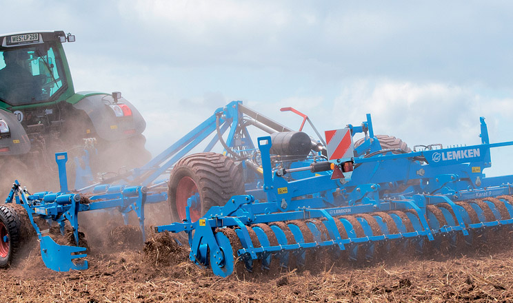 Лапа чи диск? Культиватор Lemken Karat 9/600 KUA і дискова борона