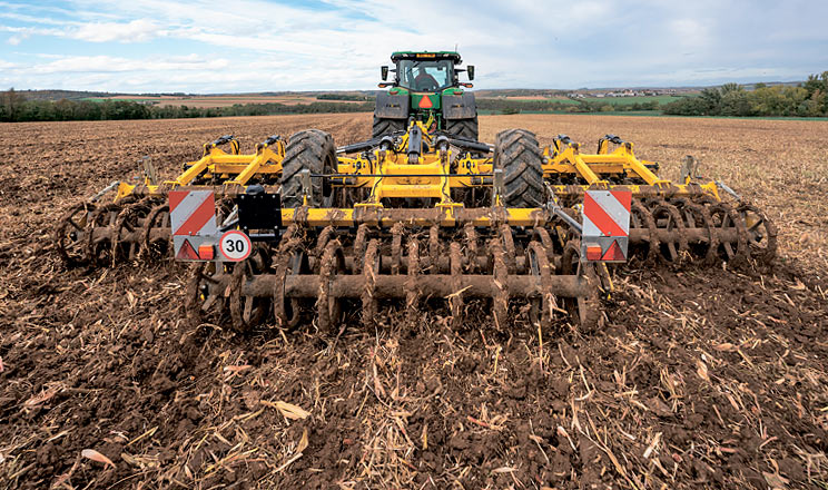 Післяжнивний обробіток за будь-яких умов можна ефективно поєднати з передпосівним із перевіреним рішенням BEDNAR
