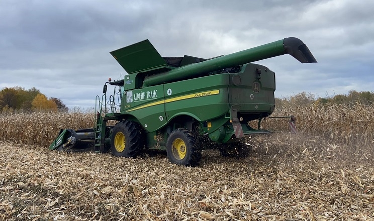 Господарства агрогрупи «Агрейн» намолотили 110,2 тис. тонн зерна кукурудзи