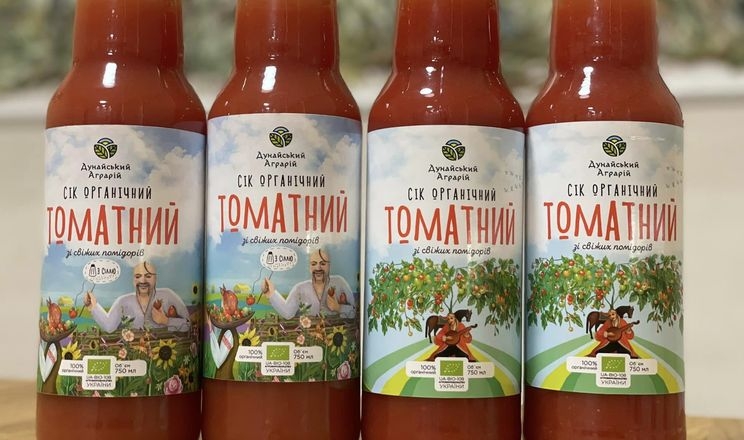 Органічне підприємство випустило томатний сік