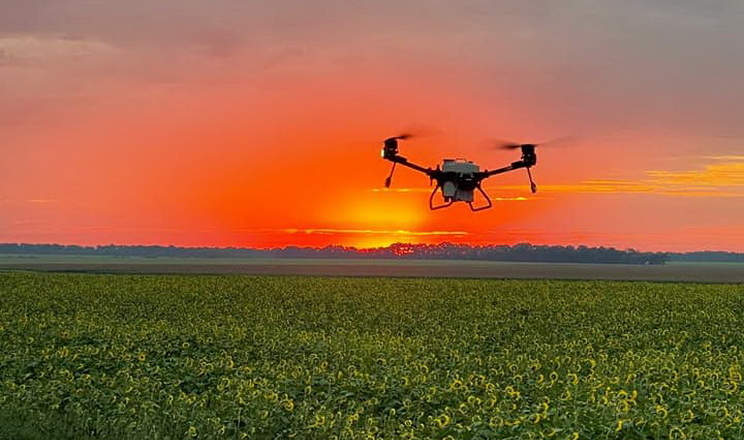 В «Агротрейд»  підключили дрони до системи цифрової агрономії