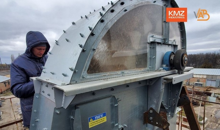 В KMZ Industries розробили нову норію потужністю 175 т/год