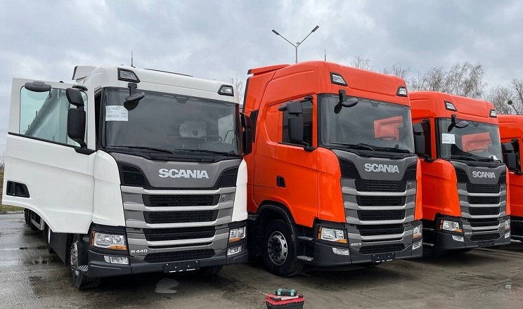 Автопарк «Агрейн» поповнився новими автомобілями Scania