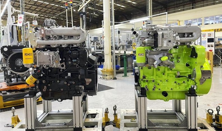 Новий водневий двигун JCB має потужність дизельного без викидів CO2