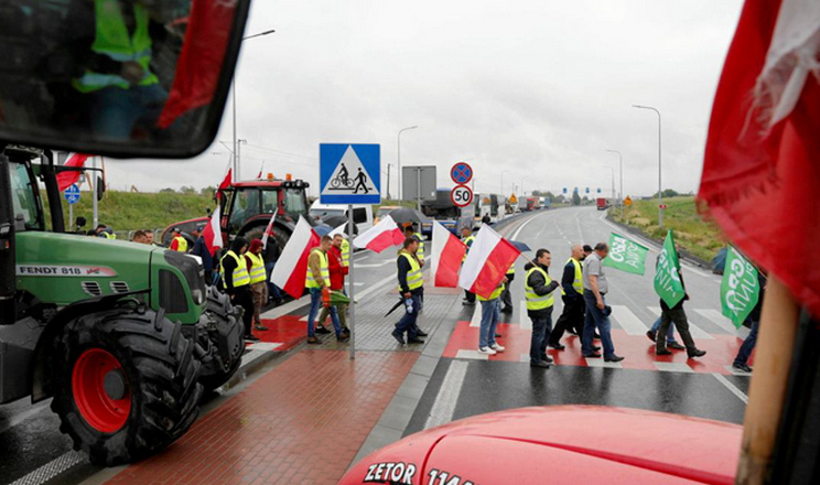 У Польщі починаються масштабні протести фермерів щодо імпорту української агропродукції