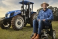 New Holland створила перший у світі трактор для людей з інвалідністю
