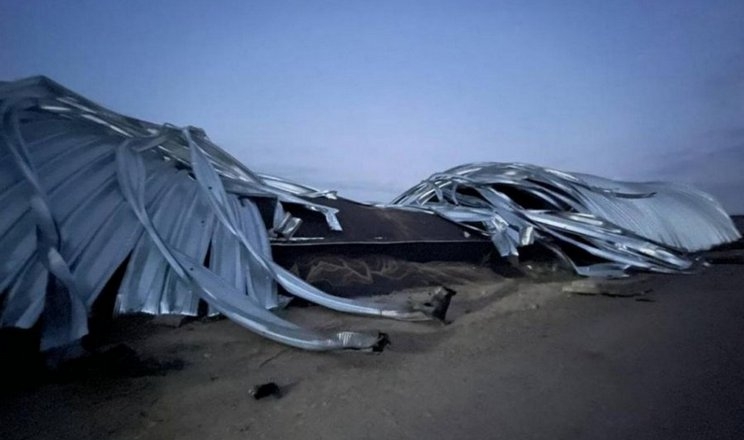 На Одещині постраждали зерносховища внаслідок атаки «Шахедів»