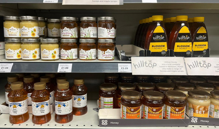 Український мед з’явився на поличках супермаркетів Великої Британії