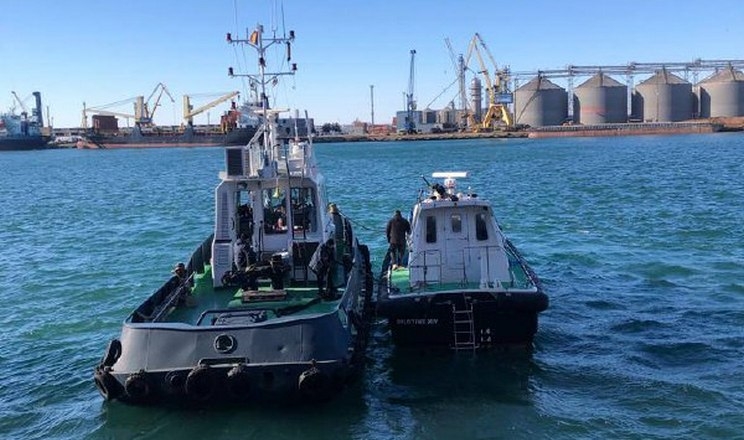 Франція передала Україні лоцманський катер для підтримки судноплавства на Дунаї