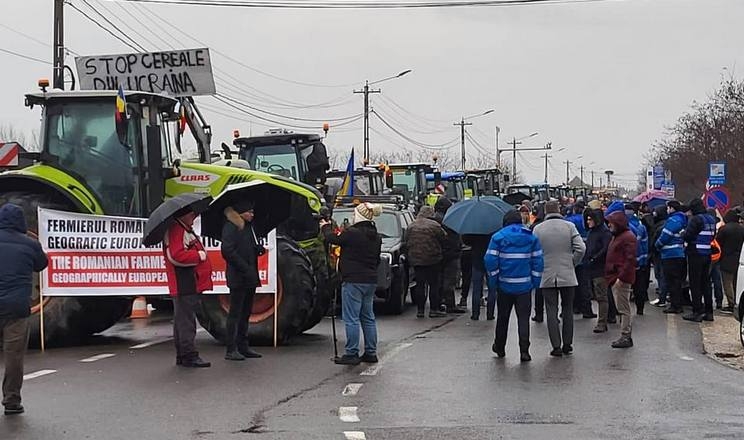 Румунські фермери заблокували пункт пропуску «Халмеу-Дякове»