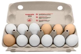 Під ТМ «Ясенсвіт» виробляють різновагові яйця в одній упакові