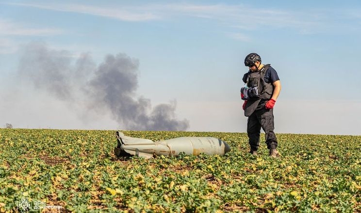 Сапери знешкодили авіабомбу ФАБ-500 на полі на Донеччині