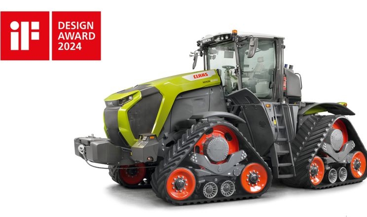 Трактори Claas Xerion 12 отримали нагороду iF Design Award