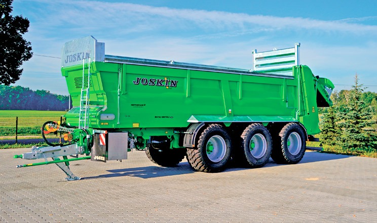 Оптимальний розмір розкидача твердої органіки забезпечує потрібну продуктивність за мінімальних інвестицій