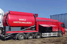 Мобільний комбікормовий завод працює й коли немає світла