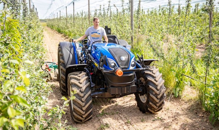 Низький трактор New Holland T4 LP зробили для схилів та садів