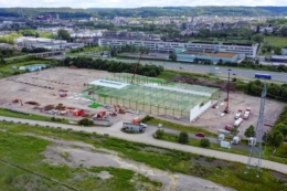 Завод JOSKIN ESA у Люксембурзі продовжує будівництво 