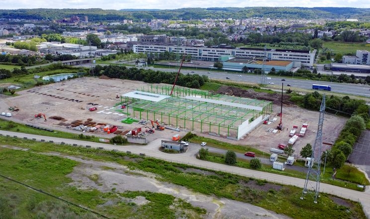 Завод JOSKIN ESA у Люксембурзі продовжує будівництво 