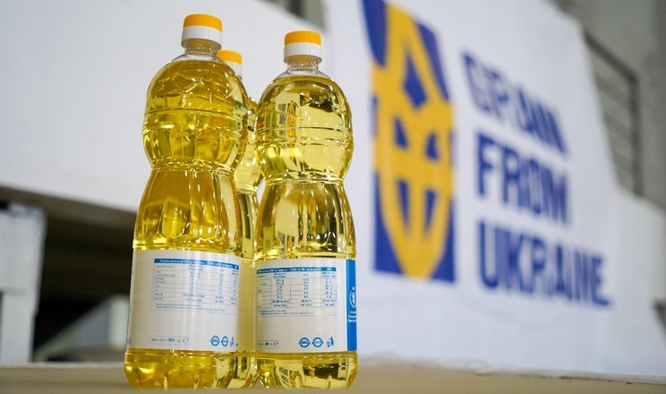 Україна вперше відправляє соняшникову олію в рамках «Grain from Ukraine»