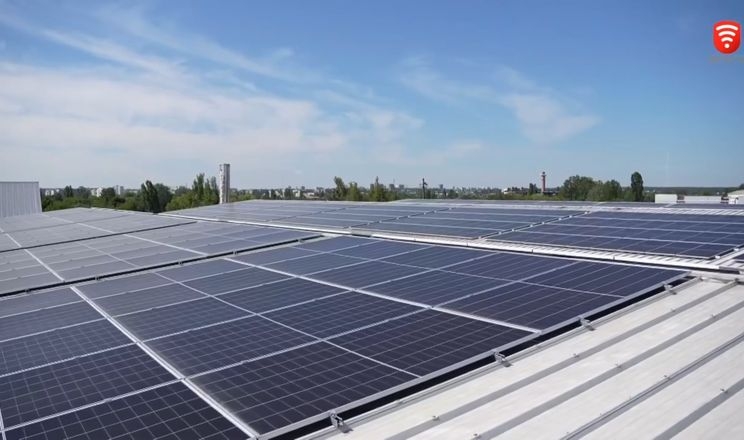 Вінницьке переробне підприємство встановило сонячну електростанцію