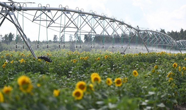 HarvEast запустив в роботу 5 дощувальних машин на Київщині