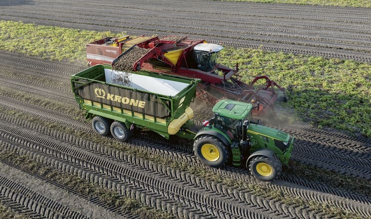 KRONE презентувала компактний універсальний причіп GX 360 PLUS