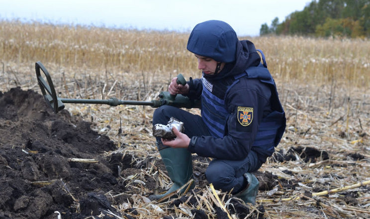 Щорічні збитки України через заміновані території становлять 11,2 млрд дол.