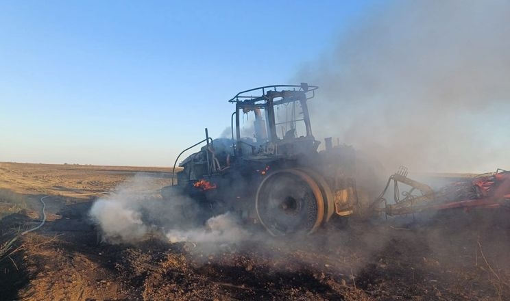 На Харківщині юний тракторист підірвався в полі