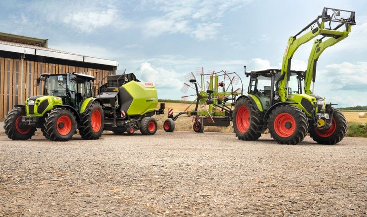 CLAAS представив нову компактну серію тракторів AXOS 3