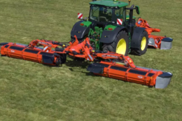 Kuhn представив нову косарку з подрібнювачем і транспортером