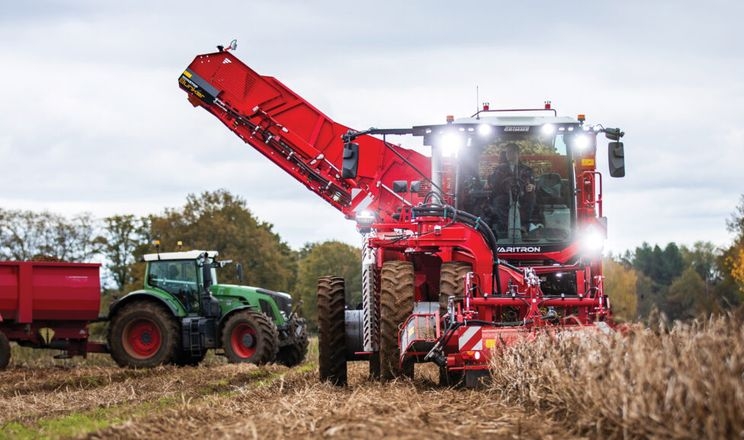 Оновлений комбайн Grimme Varitron швидше змінює культури