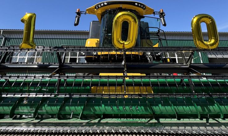 «МААНС» виготовив 1000-й візок і 100-ту жниварку