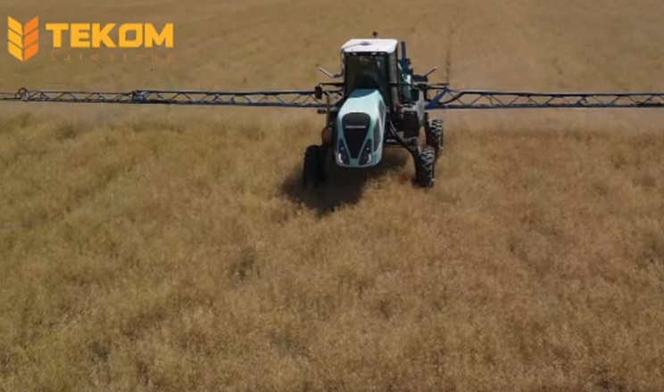 Десикація озимого ріпаку проведена в Tekom Agro Group на частині площ