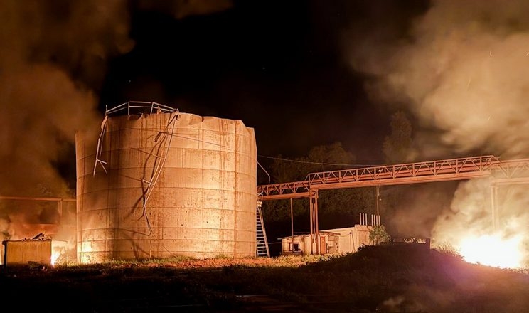 На Сумщині біоетанольний завод постраждав від атаки російських БпЛА