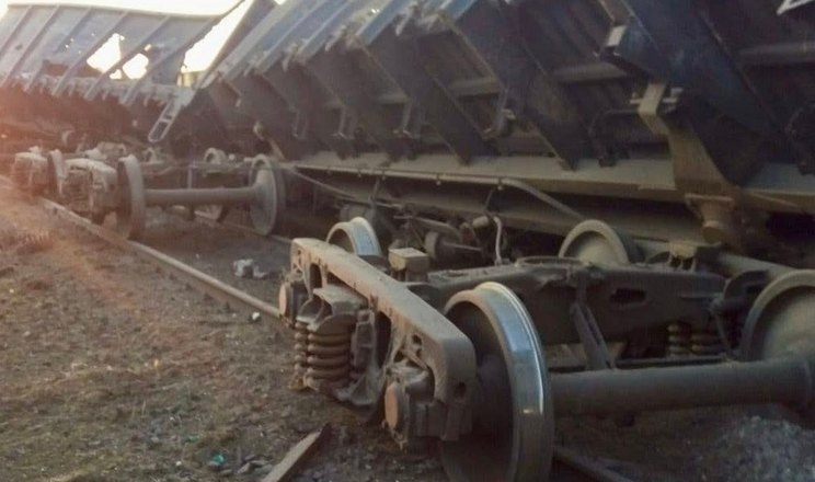 Залізнична інфраструктура Київа та області зазнала пошкоджень внаслідок атаки рф