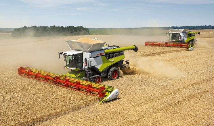 Claas оновила комбайни Trion і Lexion до сезону-2026